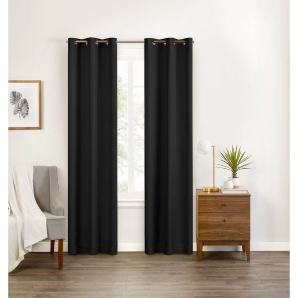 Celeste Draft Stopper Blackout Curtain Panel - Eclipse